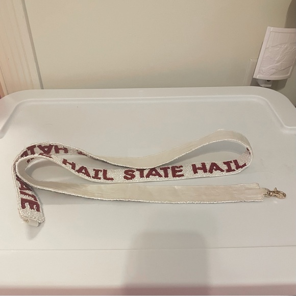 Hail State Beaded Purse Strap - Picture 5 of 5
